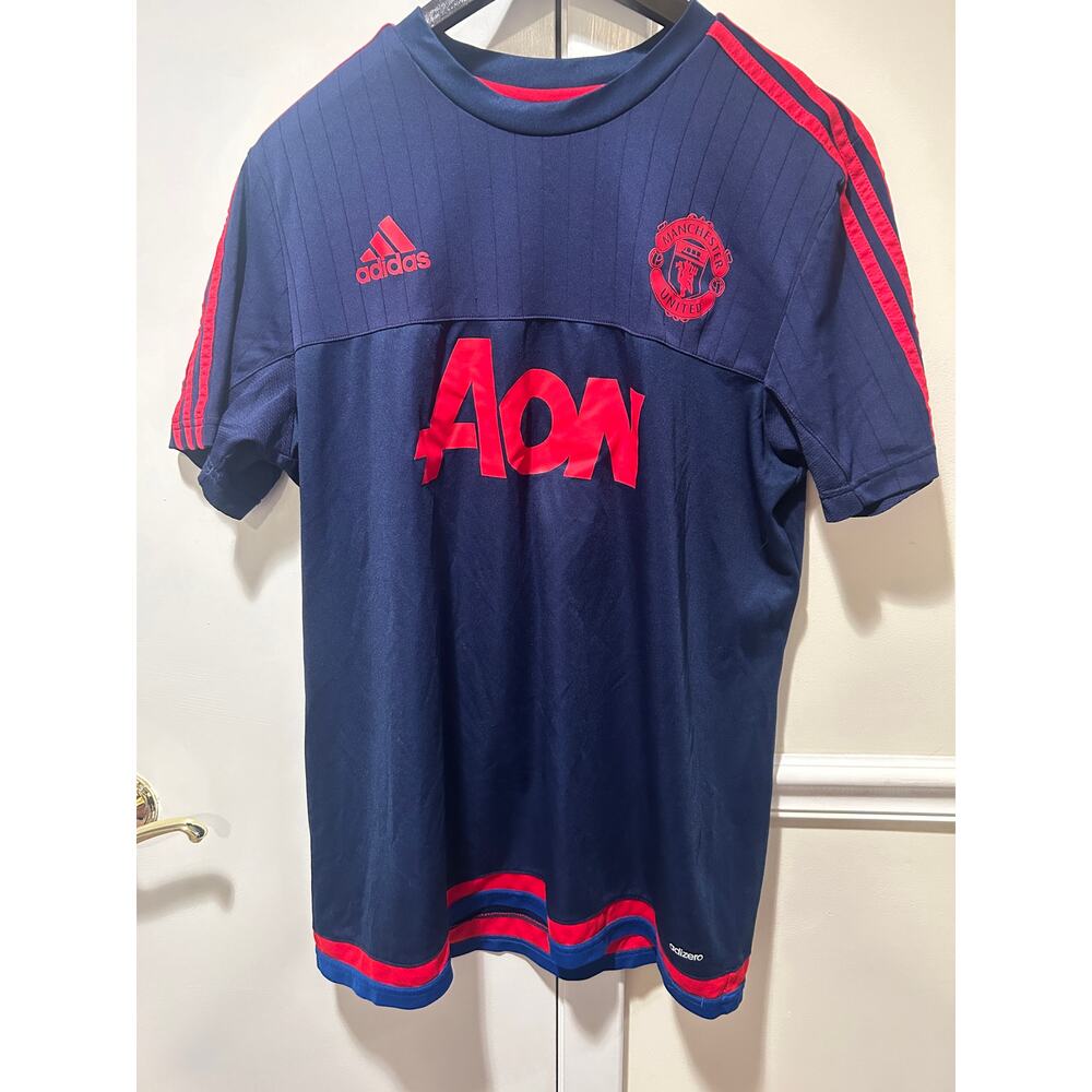 Men’s Manchester United Adidas zero large soccer jersey